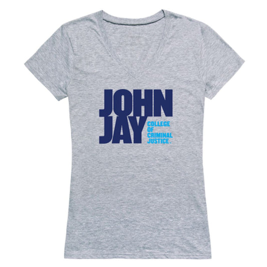 John Jay College of Criminal Justice Bloodhounds Womens Seal T-Shirt