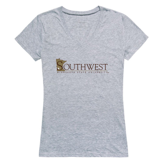 Southwest Minnesota State University Mustangs Womens Seal T-Shirt