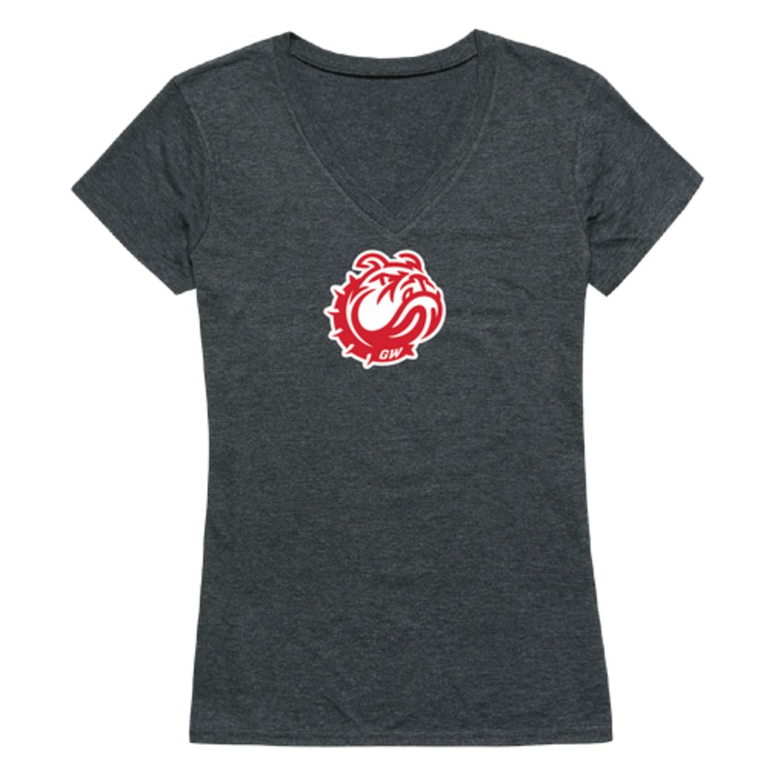 Gardner Webb Runnin' Bulldogs Womens Cinder T-Shirt