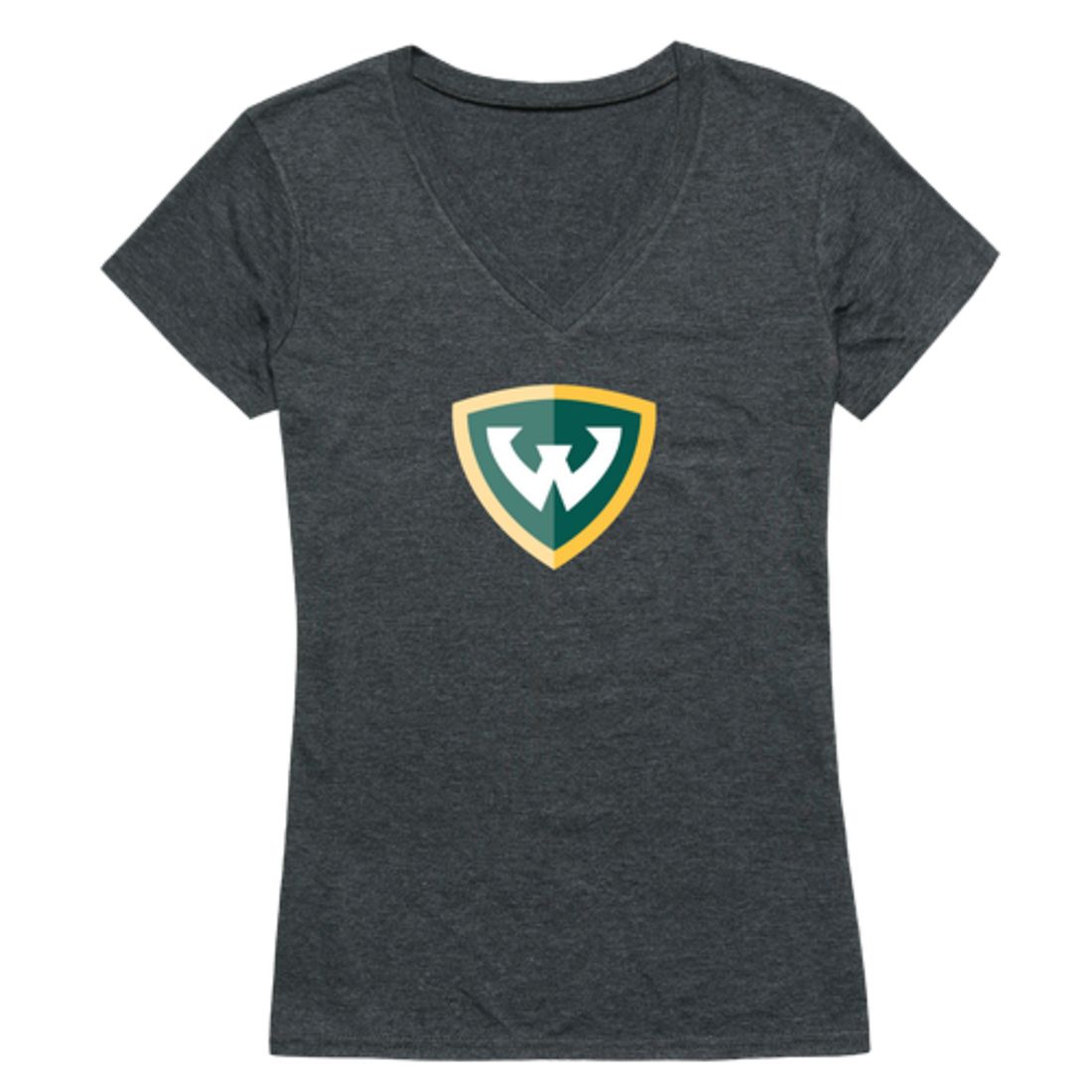 Wayne State University Warriors Womens Cinder T-Shirt