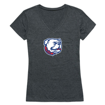 Louisiana Tech F Bulldogs Womens Cinder T-Shirt