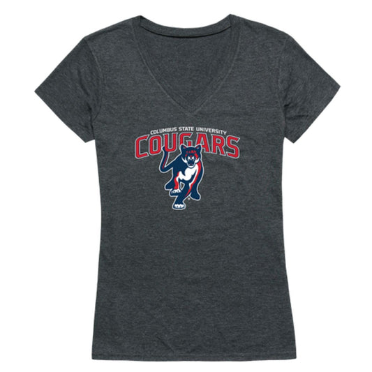 Columbus State University Cougars Womens Cinder T-Shirt Tee