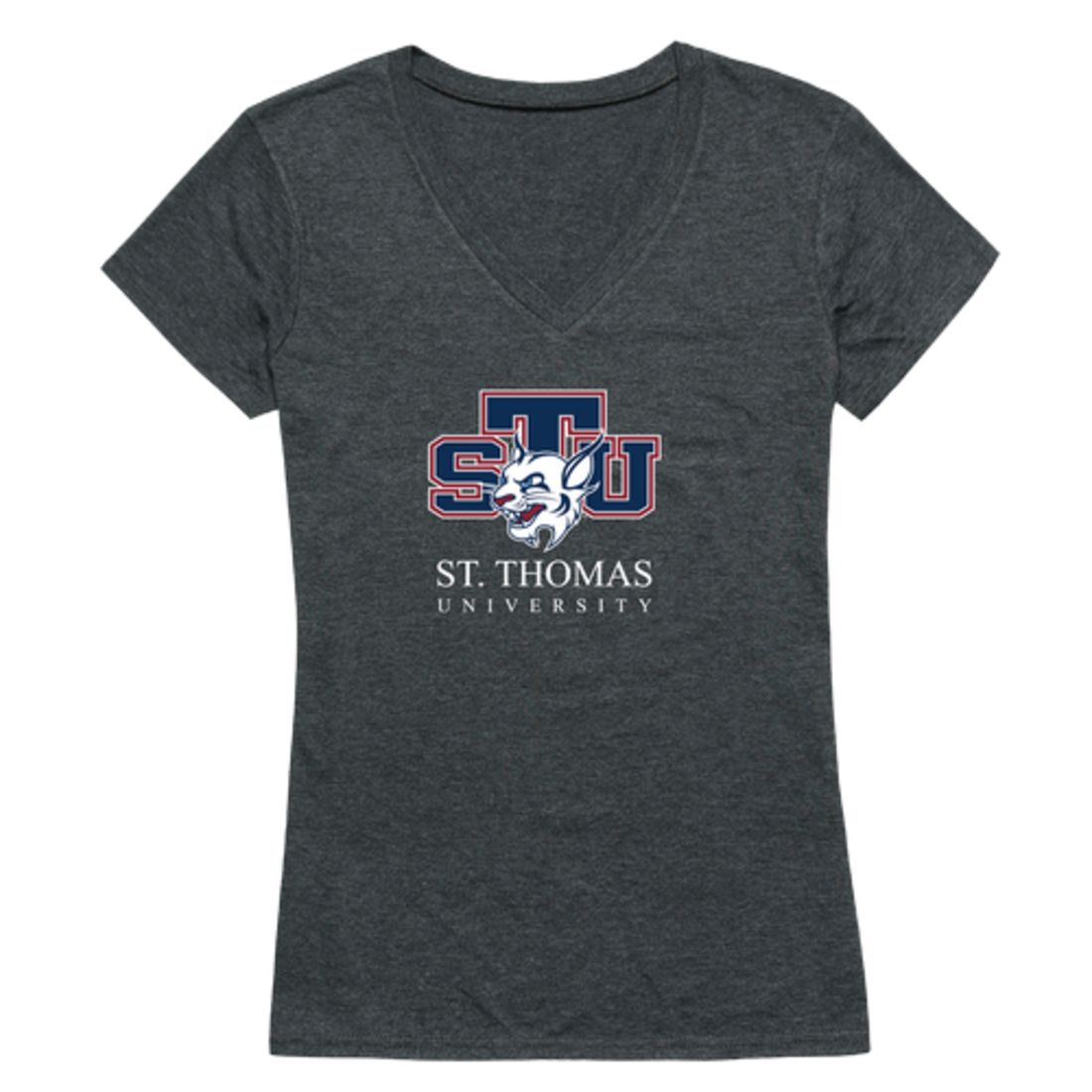 St. Thomas University Bobcats Womens Cinder T-Shirt Tee