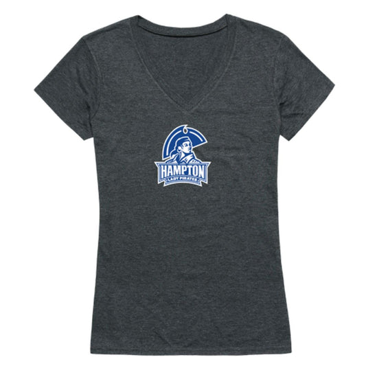 Hampton University Pirates Womens Cinder T-Shirt Tee