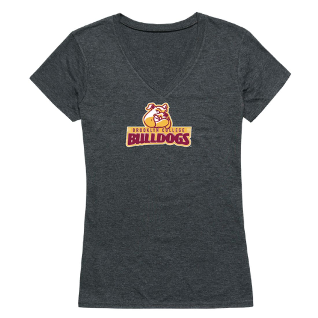Brooklyn College Bulldogs Womens Cinder T-Shirt Tee