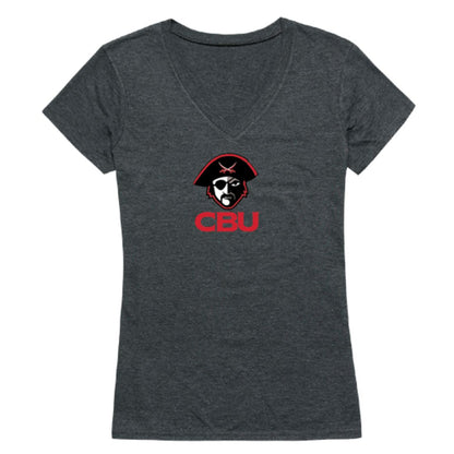 Christian Brothers University Buccaneers Womens Cinder T-Shirt Tee