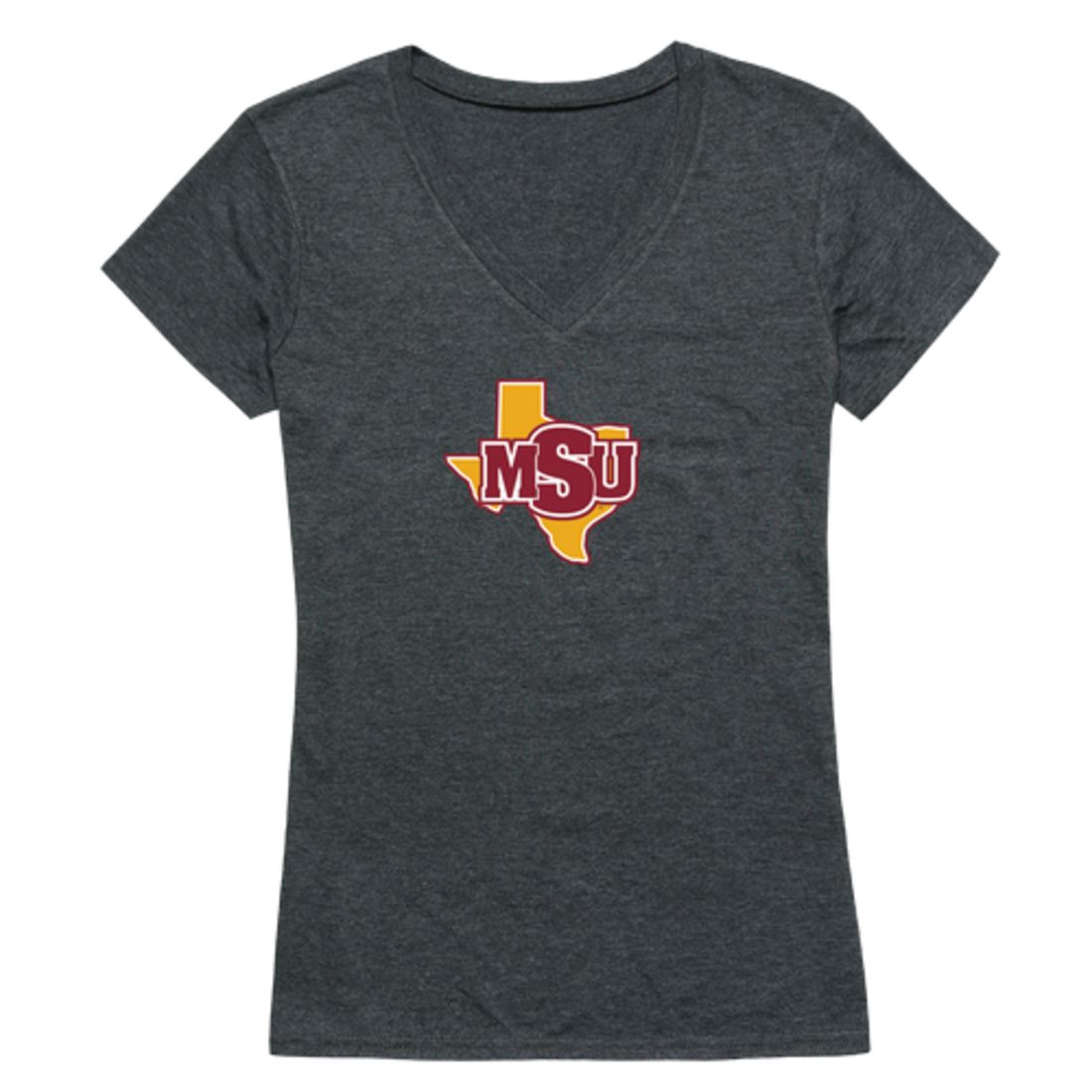 Midwestern State University Mustangs Womens Cinder T-Shirt Tee