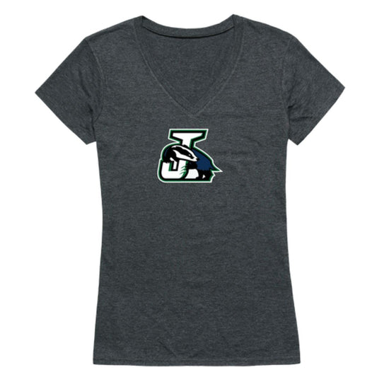 Northern Vermont University Badgers Womens Cinder T-Shirt