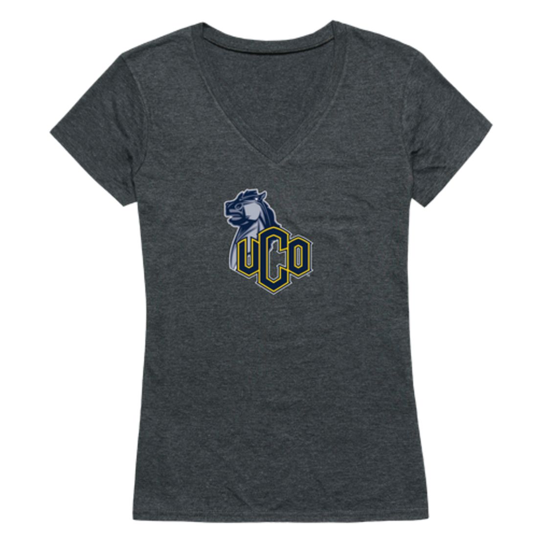 University of Central Oklahoma Bronchos Womens Cinder T-Shirt