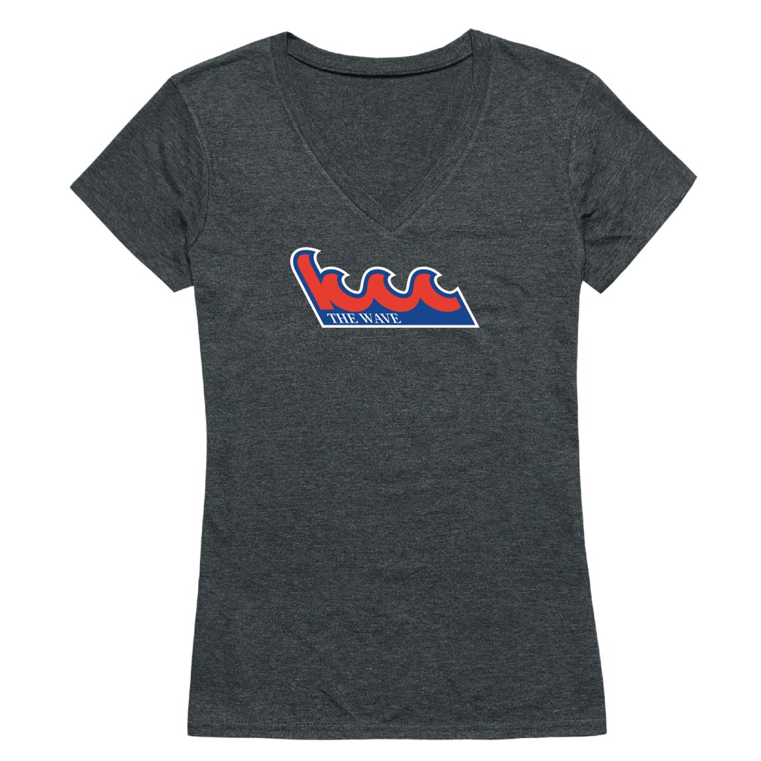 Kingsborough Community College The Wave Womens Cinder T-Shirt