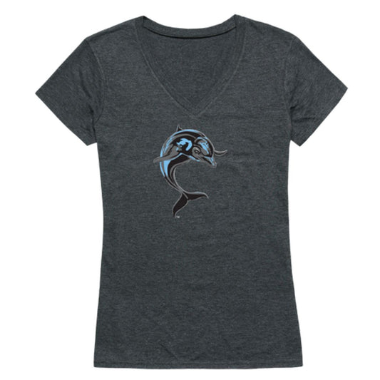CUNY College of Staten Island Dolphins Womens Cinder T-Shirt