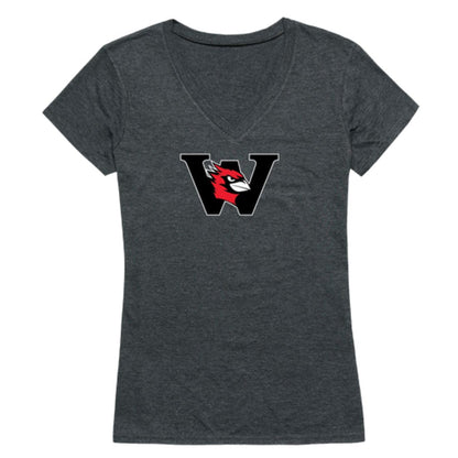 Wesleyan University Cardinals Womens Cinder T-Shirt