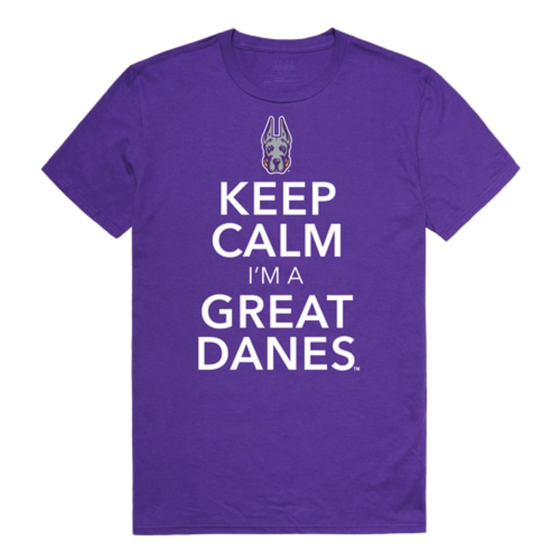 UAlbany University of Albany The Great Danes Keep Calm T-Shirt