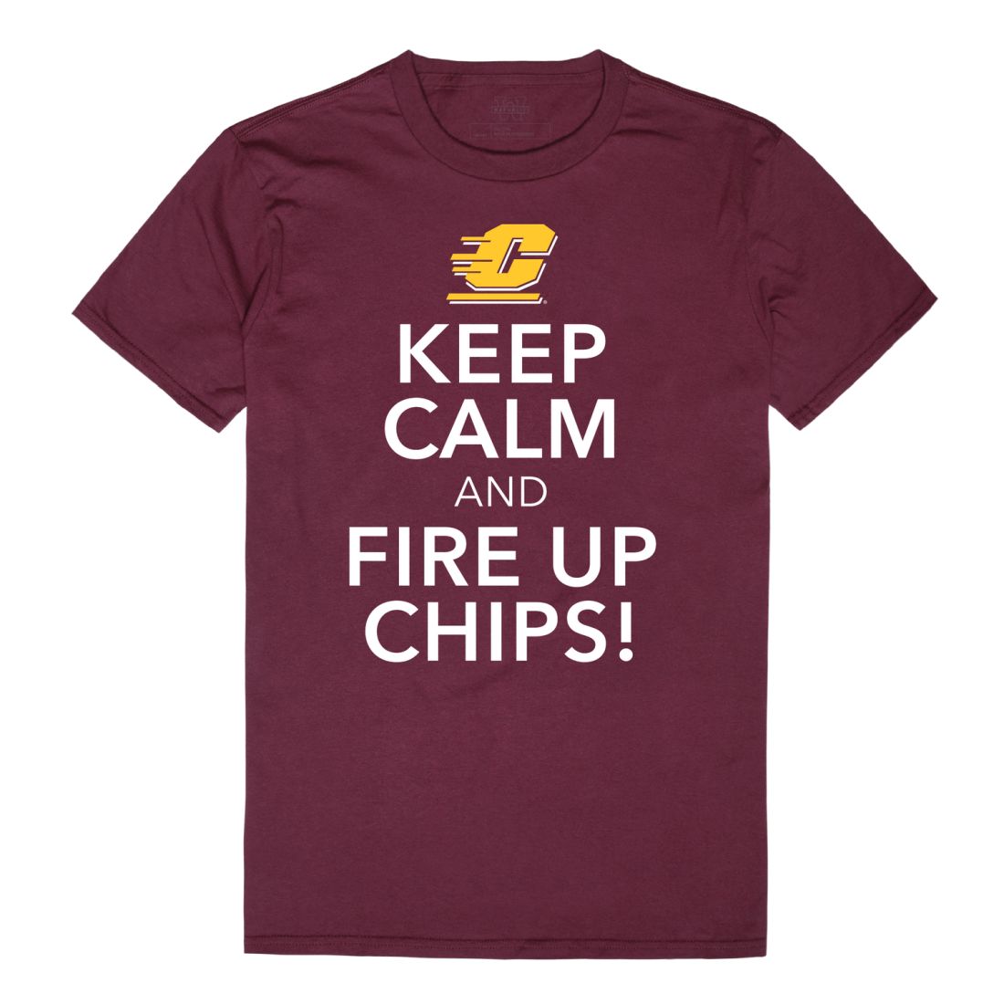 CMU Central Michigan University Chippewas Keep Calm T-Shirt