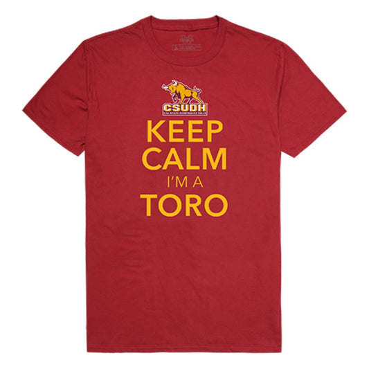 CSUDH California State University Dominguez Hills Toros Keep Calm T-Shirt