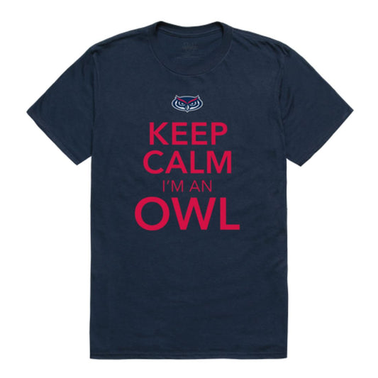 Florida Atlantic Owls Keep Calm T-Shirt