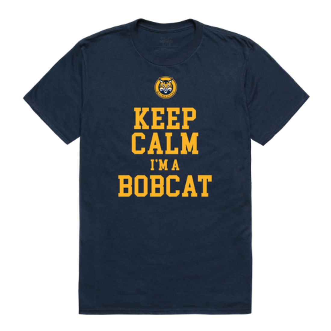 Quinnipac Bobcats Keep Calm T-Shirt