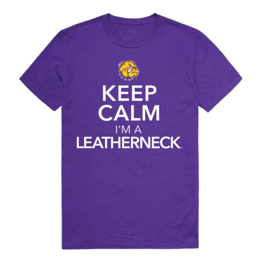Western Illinois Leathernecks Keep Calm T-Shirt