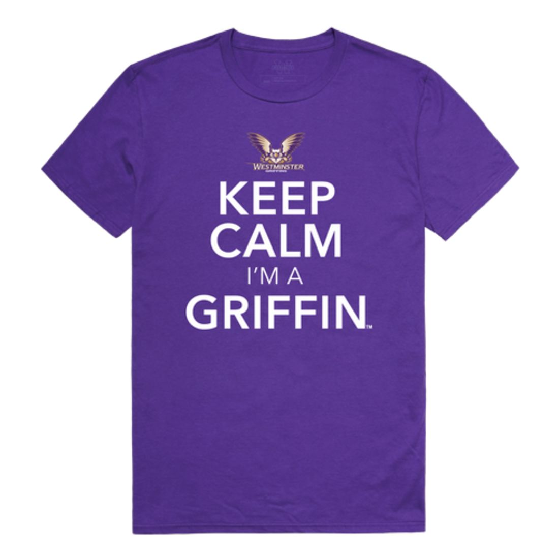 Westminister Coll Griffins Keep Calm T-Shirt