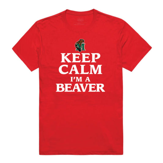 Keep Calm I'm From Minot State University Beavers T-Shirt Tee