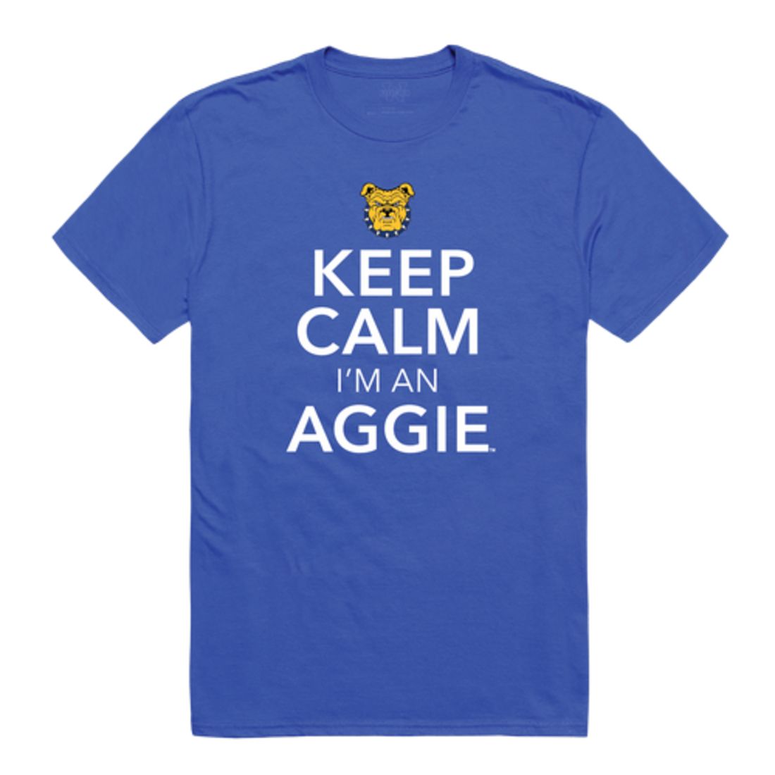 Keep Calm I'm From North Carolina A&T State University Aggies T-Shirt Tee