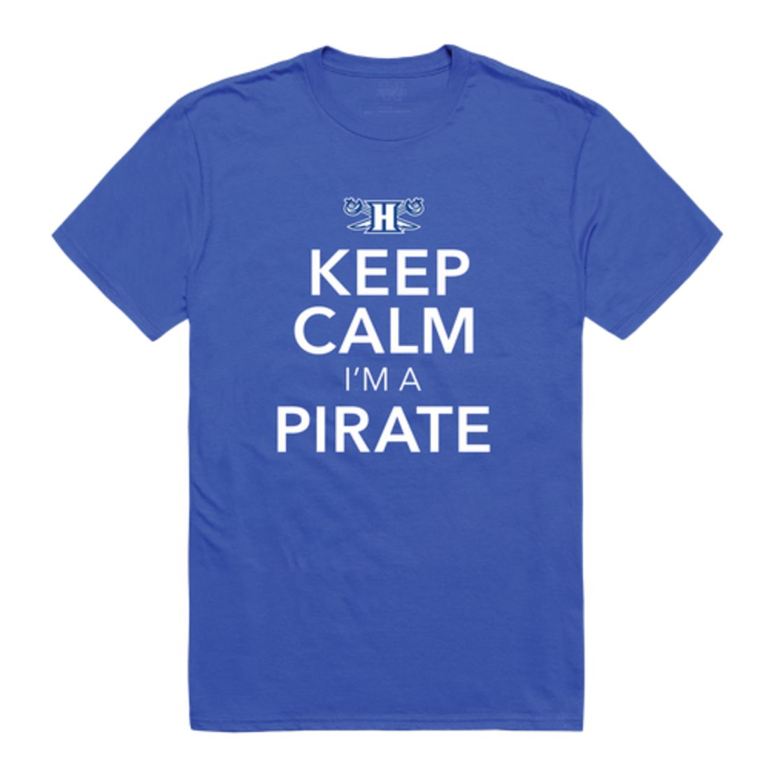 Keep Calm I'm From Hampton University Pirates T-Shirt Tee