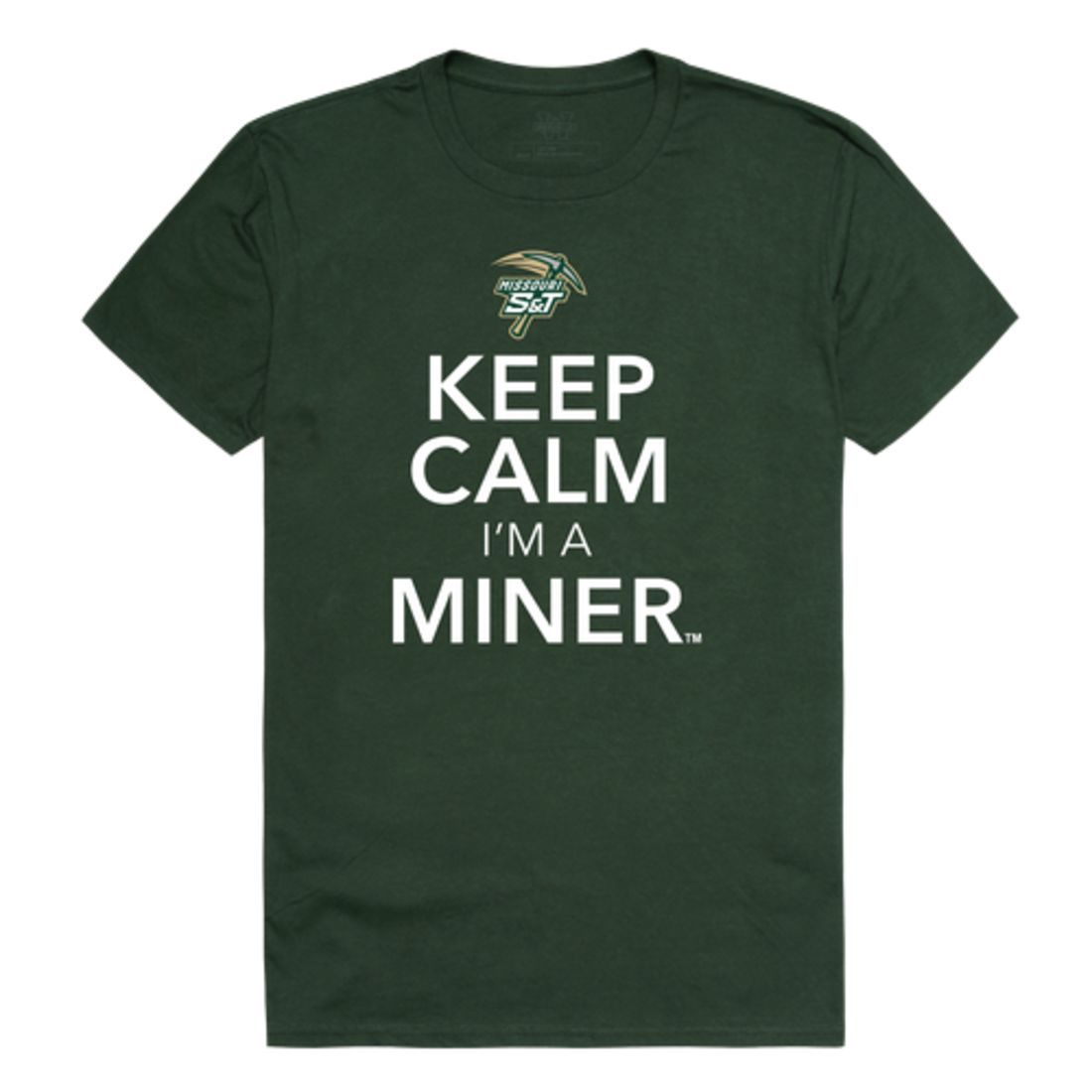 Missouri University of Science and Technology Miners Keep Calm T-Shirt
