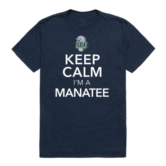 State College of Florida Manatees Keep Calm T-Shirt