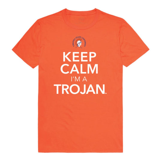 Keep Calm I'm From Virginia State University Trojans T-Shirt Tee