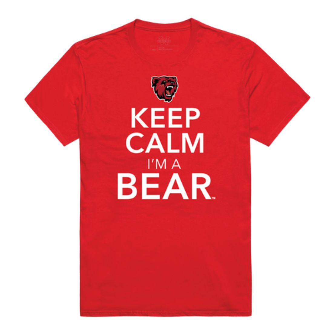 Keep Calm I'm From Bridgewater State University Bears T-Shirt Tee