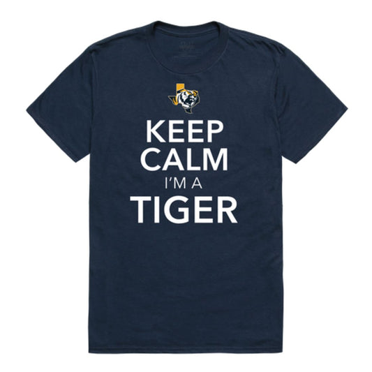 Keep Calm I'm From East Texas Baptist University Tigers T-Shirt Tee