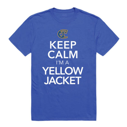 New York City College of Technology Yellow Jackets Keep Calm T-Shirt