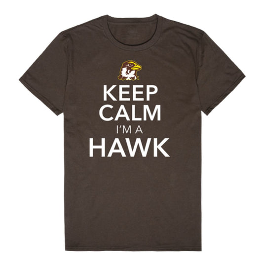 Quincy University Hawks Keep Calm T-Shirt