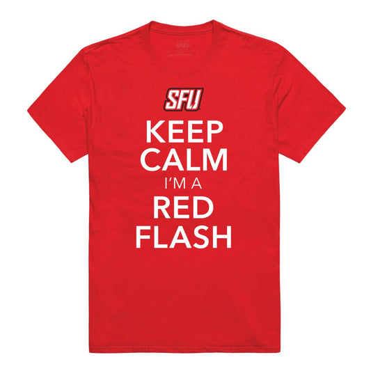 Saint Francis University Red Flash Keep Calm T-Shirt