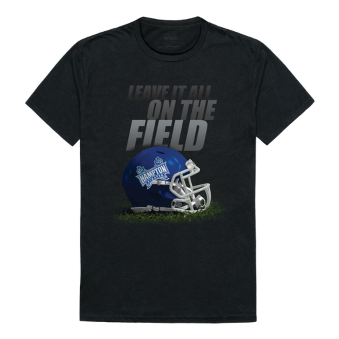 Hampton University Pirates Gridiron Football T-Shirt Tee