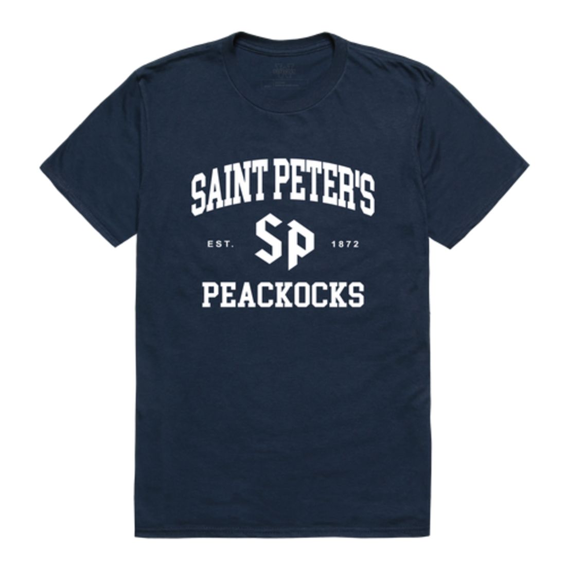 Saint Peter's University Peacocks Seal T-Shirt Tee
