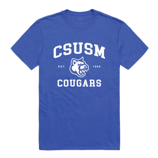 California State University San Marcos Cougars Seal T-Shirt Tee