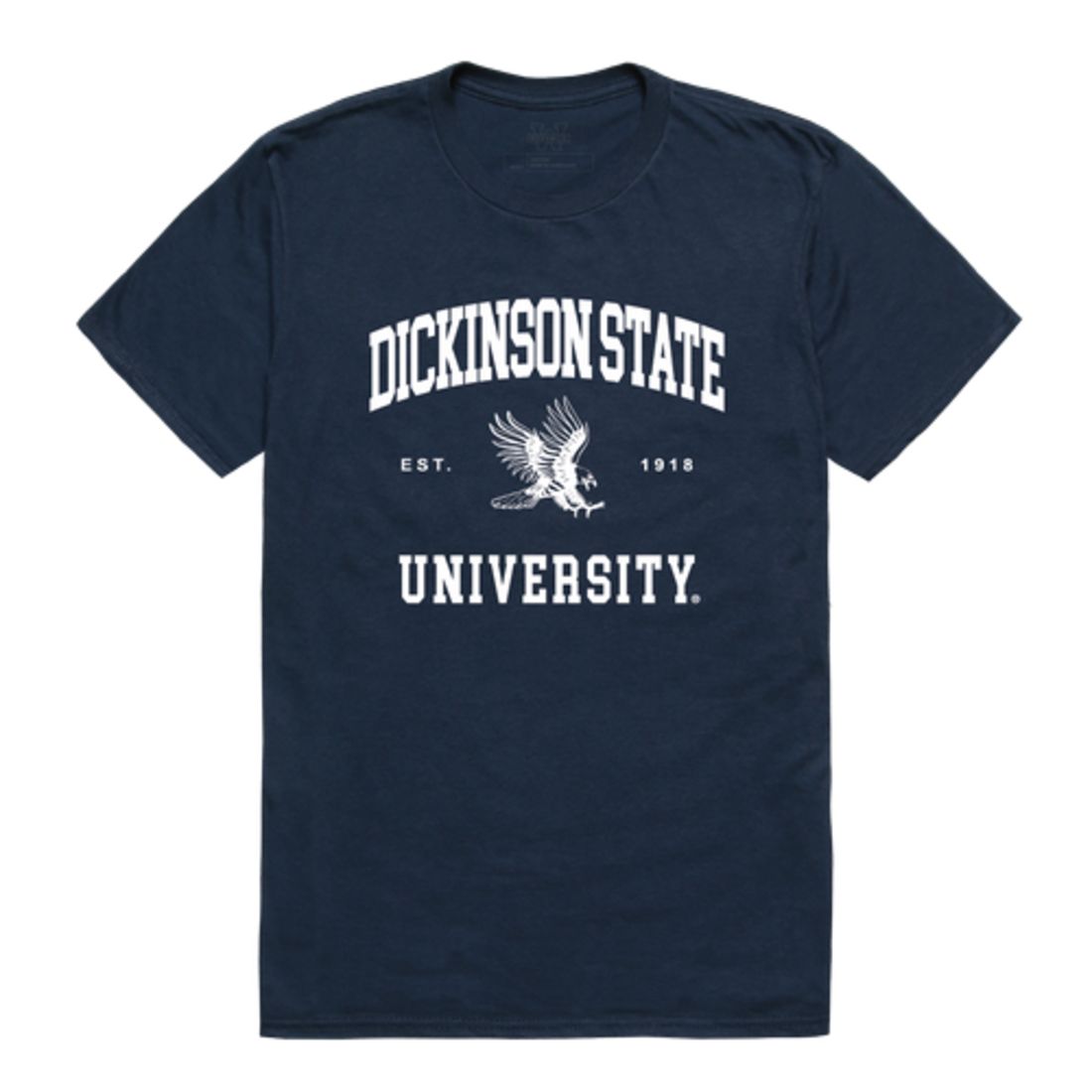 Dickinson State University Blue Hawks Seal T-Shirt Tee