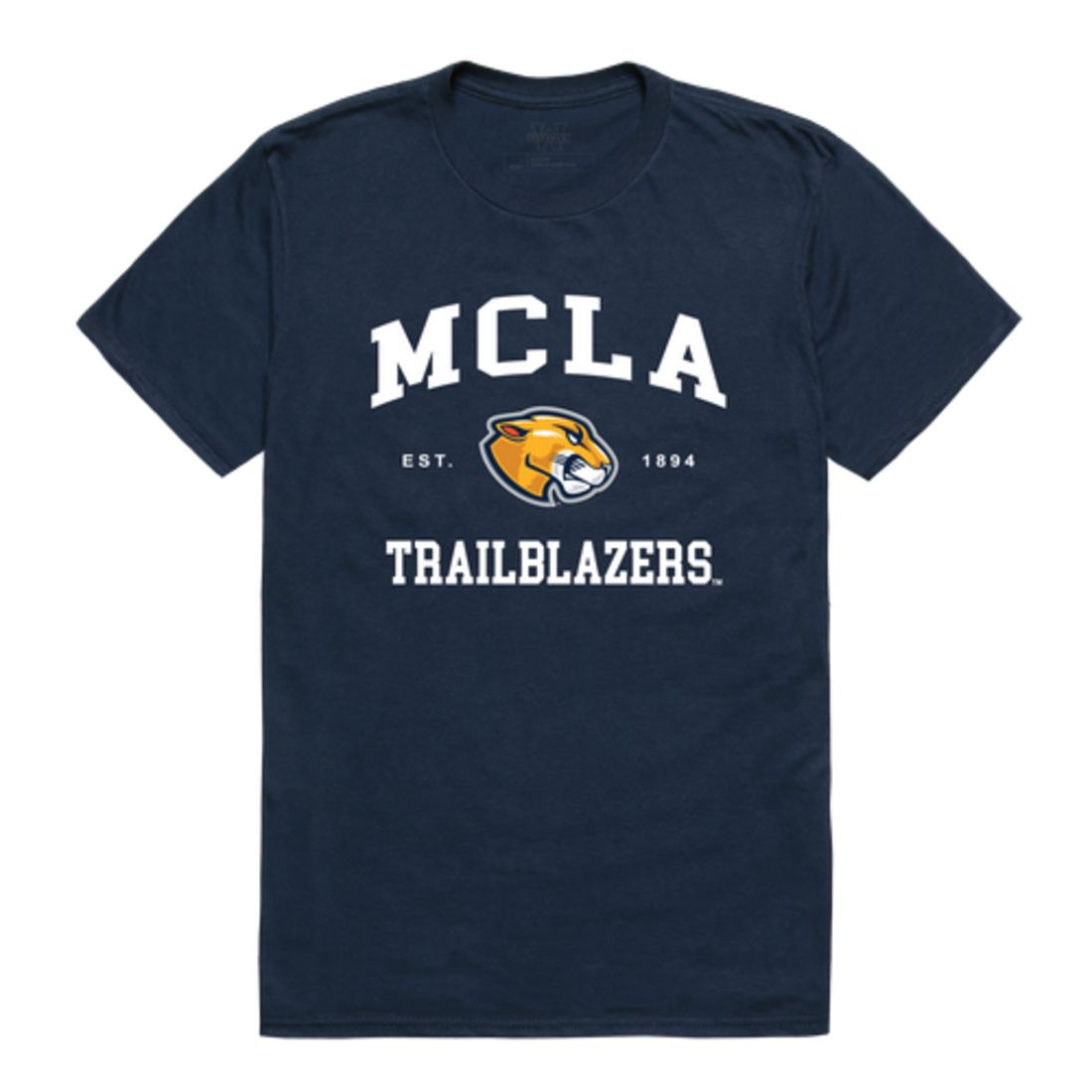 Massachusetts College of Liberal Arts Trailblazers Seal T-Shirt Tee