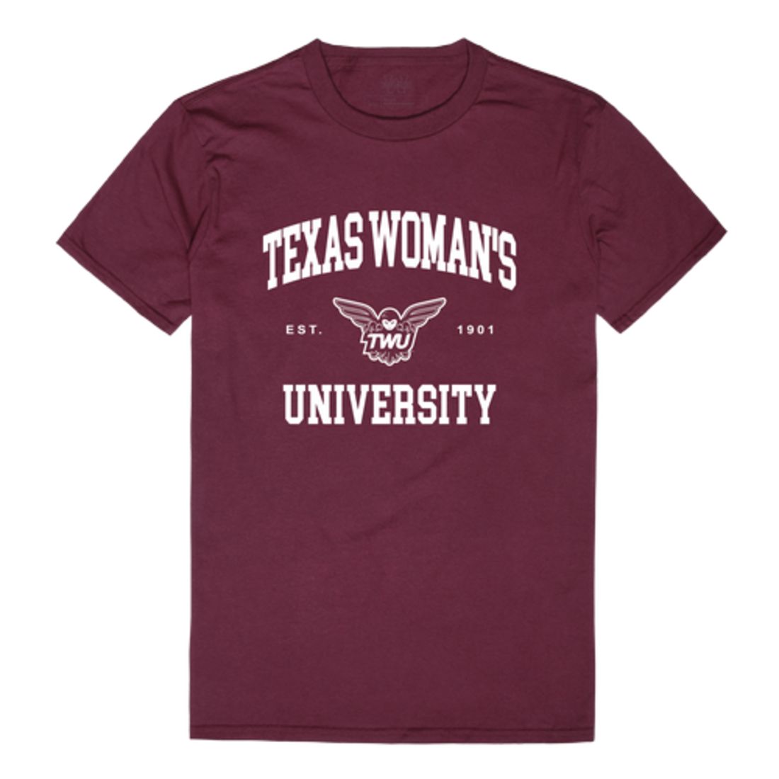 Texas Woman's University Pioneers Seal T-Shirt Tee