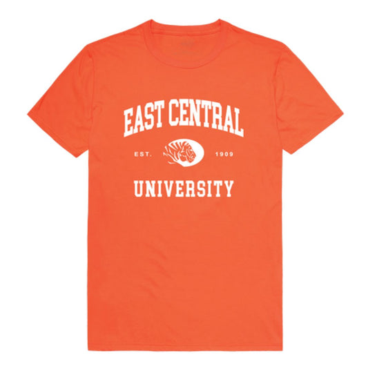 East Central University Tigers Seal T-Shirt Tee