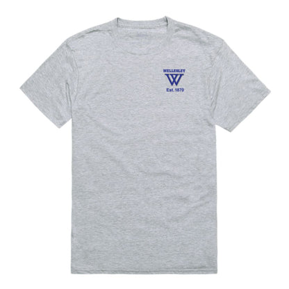 Wellesley College Blue Practice T-Shirt Tee