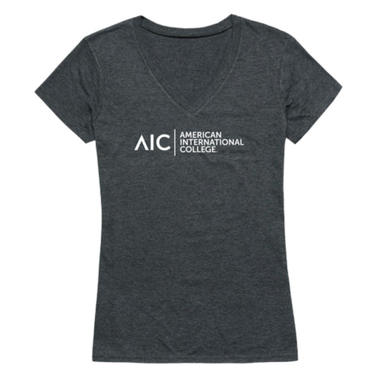 American International College Yellow Jackets Womens Institutional T-Shirt Tee