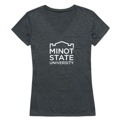 Minot State University Beavers Womens Institutional T-Shirt Tee