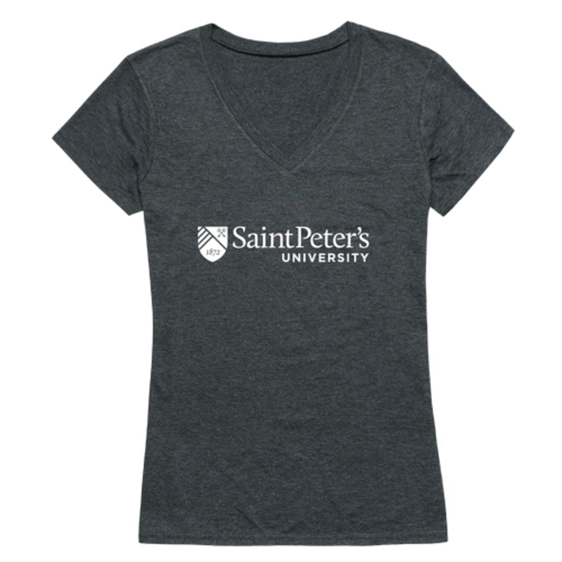 Saint Peter's University Peacocks Womens Institutional T-Shirt Tee