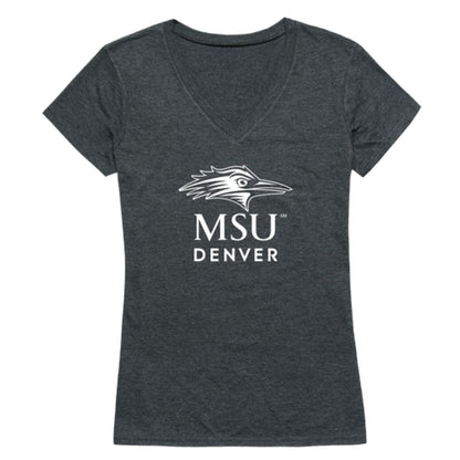 Metropolitan State University of Denver Roadrunners Womens Institutional T-Shirt Tee