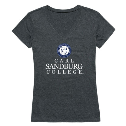 Carl Sandburg College Chargers Womens Institutional T-Shirt