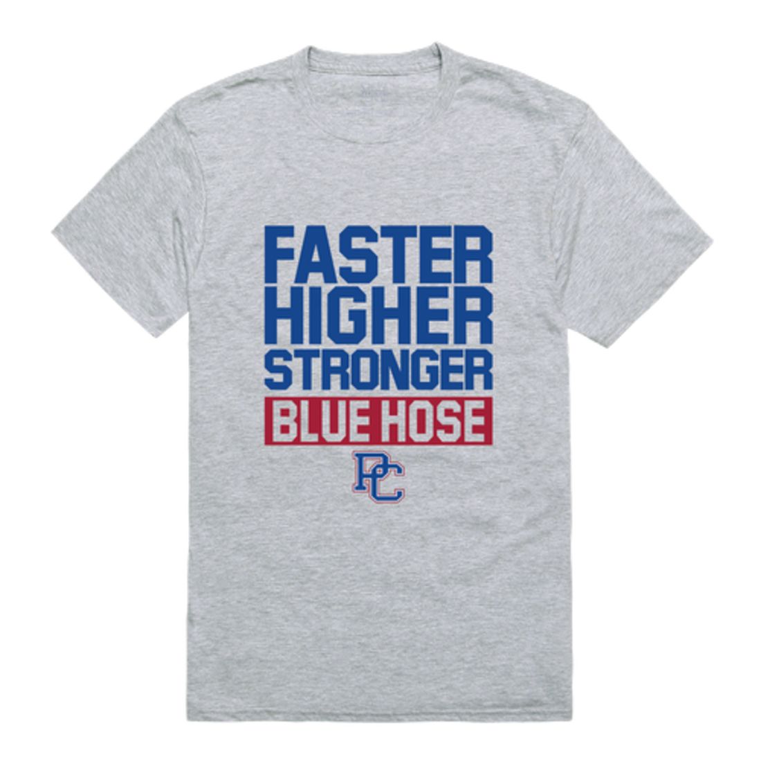 Presbyterian College Blue Hose Workout T-Shirt Tee