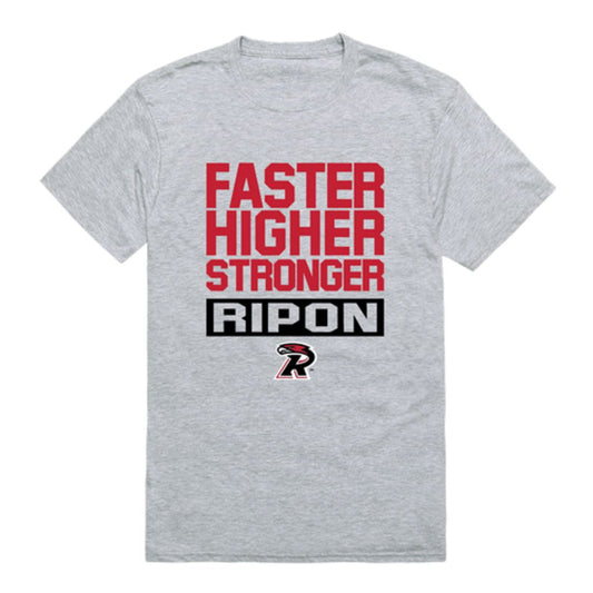 Ripon College Red Hawks Workout T-Shirt Tee