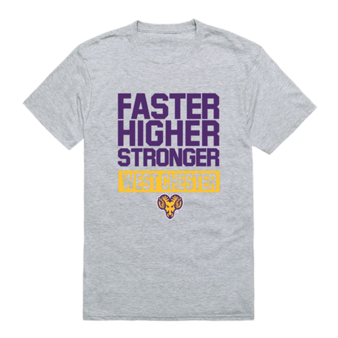 West Chester University Rams Workout T-Shirt Tee